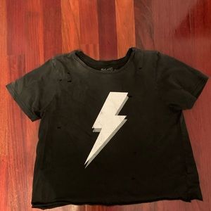 Lightning bolt tee